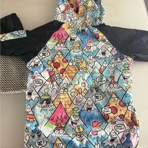 DC Multicolor Graphic ski snowboard jacket